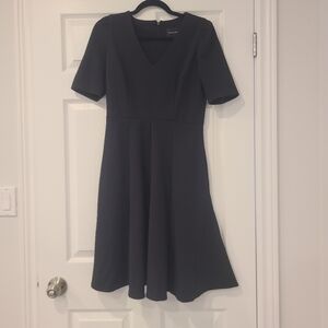 Donna Morgan Midi Black Fit&Flare Dress